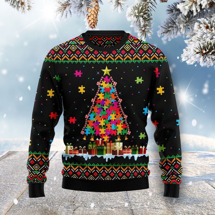 Autism Pine Ugly Christmas Sweater,Christmas Ugly Sweater,Christmas Gift,Gift Christmas 2022