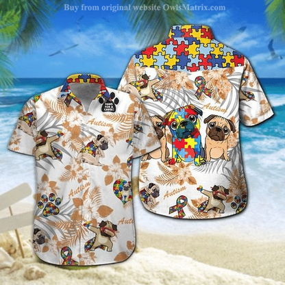 Léine Haváíais Pug Autism, Bronntanas Léine Haváíais, Bronntanas Nollag