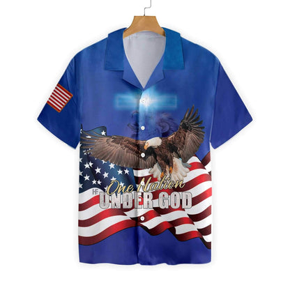 Flying Eagle Nation One Faoi Dhia Dearadh Léine Haváís, Bronntanas Léine Haváíais, Bronntanas Nollag