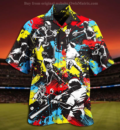 Hockey Retro Fullcolor Limited - Hawaiian Shirt, Hawaiian Shirt Gift, Christmas Gift