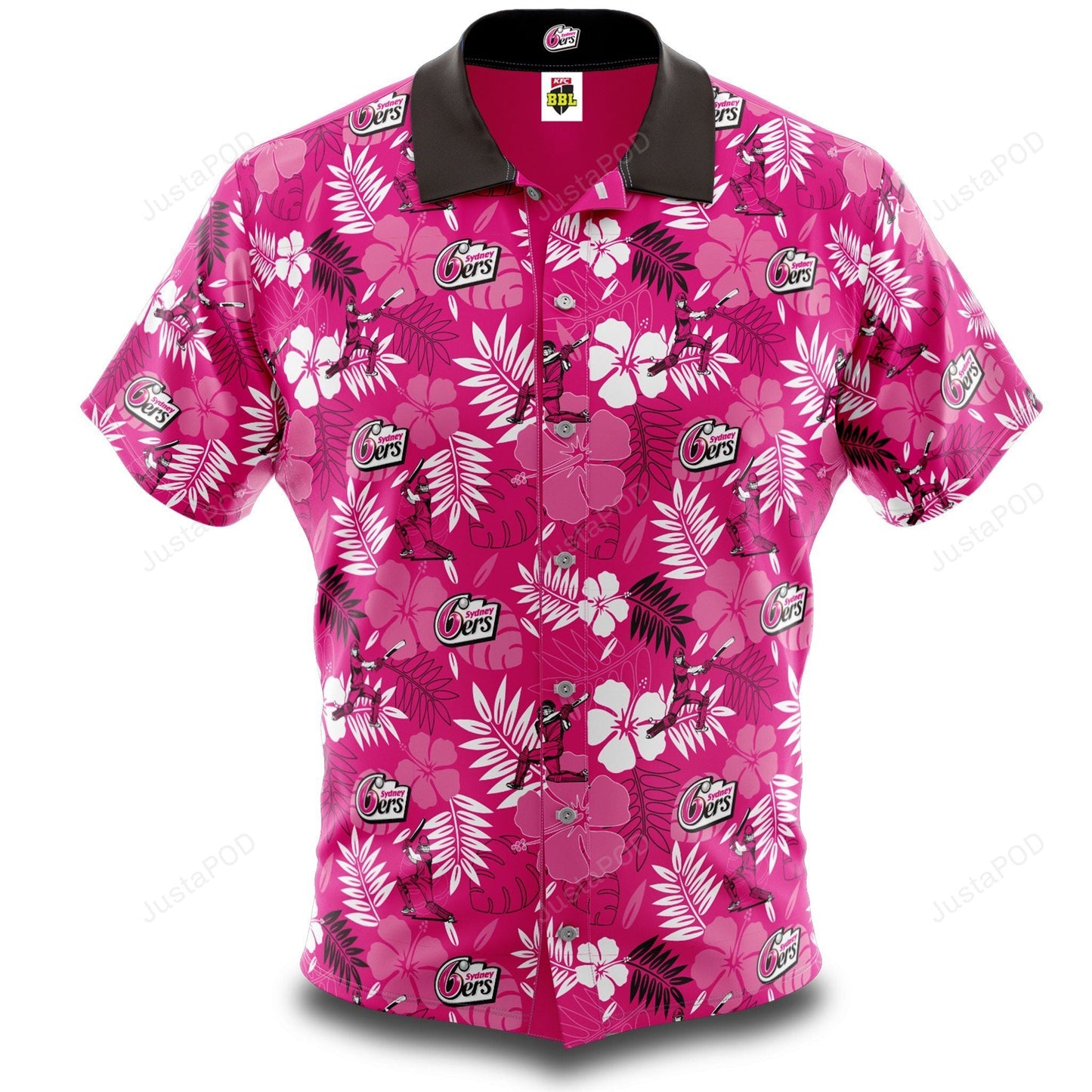 Bbl Sydney Sixers Hawaiian Shirt,Hawaiian Shirt Gift, Christmas Gift