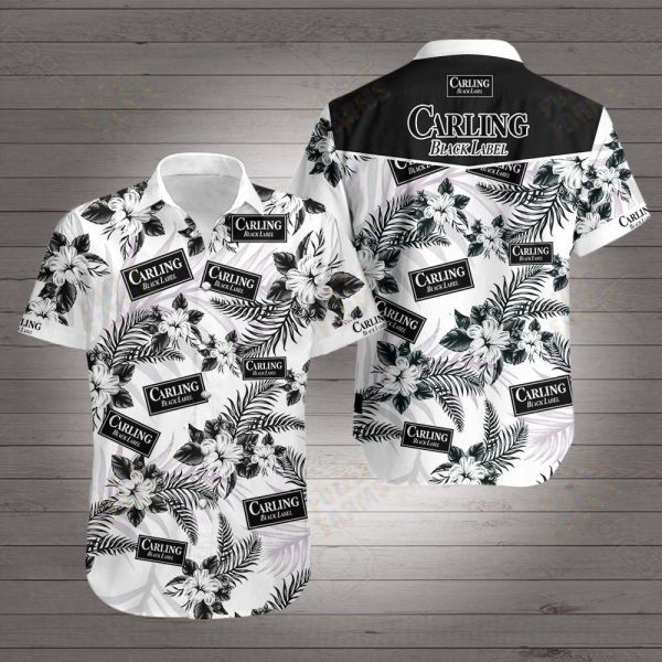 Carling Black Label Hawaiian Shirt_Hawaiian Shirt Gift, Christmas Gift