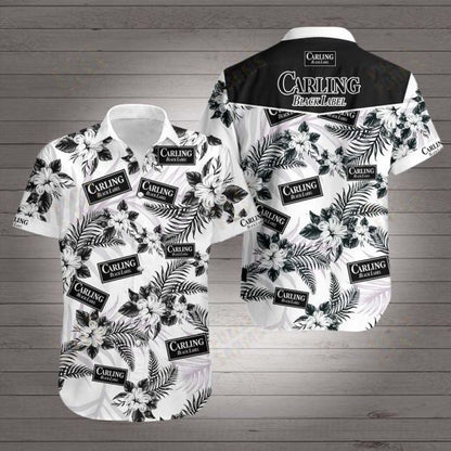 Carling Black Label Hawaiian Shirt_Hawaiian Shirt Gift, Christmas Gift