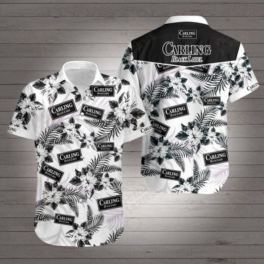 Carling Black Label Hawaiian Shirt_Hawaiian Shirt Gift, Christmas Gift