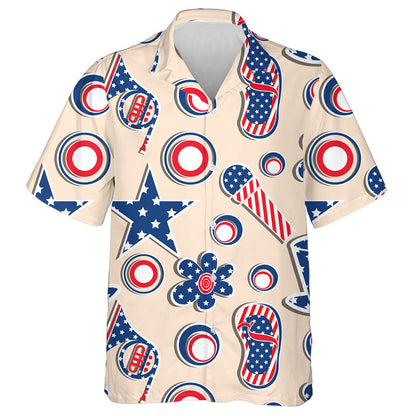 Creative Symbols In The Pattern Of Stars And Stripes Hawaiian Shirt, Hawaiian Shirt Gift, Christmas Gift