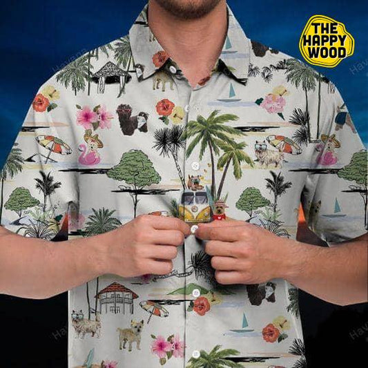 Léine Haváís Cairn-Bhrocaire Léine Haváís Retro Trá Haváí, Bronntanas Léine Haváís, Bronntanas Nollag