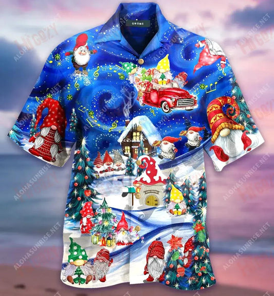 Crochta Le Mo Ghníomhacha Léine Gearr haváís Aigéan Muinchille Gearr Léinte Seanré Haváíais Léinte Greannmhar Haváís, Bronntanas Léine Haváís, Bronntanas Nollag