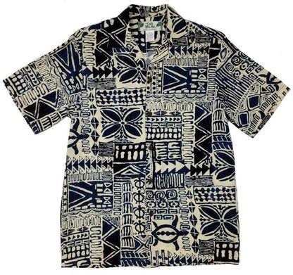Honu Hale Navy Hawaiian Aloha Shirt Hawaiian Shorts Beach Short Sleeve, Hawaiian Shirt Gift, Christmas Gift