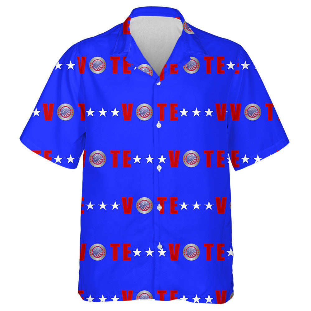 Vóta Idéalach Meiriceánach Stiallacha Cothrománacha ar Chúlra Gorm Léine Haváís , Bronntanas Léine haváíais, Bronntanas Nollag