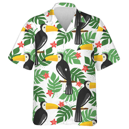 Éin Álainn Duilleoga pailme Agus Bláthanna Léine Haváís, haváís le haghaidh bronntanais