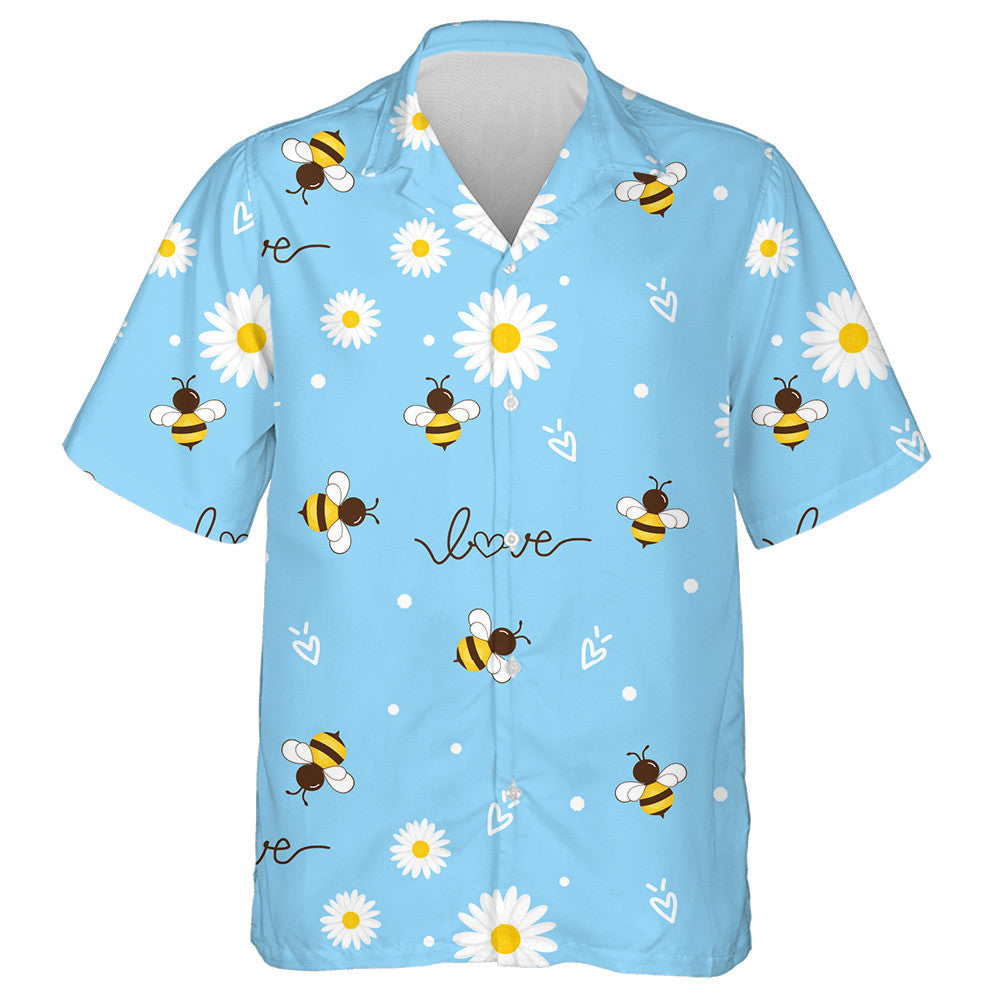 Beacha Eitilte Agus Bláth na Nóiníní ar Chúlra Gorm Léine Haváís, Bronntanas Léine Haváís, Bronntanas Nollag