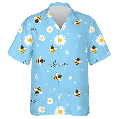 Beacha Eitilte Agus Bláth na Nóiníní ar Chúlra Gorm Léine Haváís, Bronntanas Léine Haváís, Bronntanas Nollag