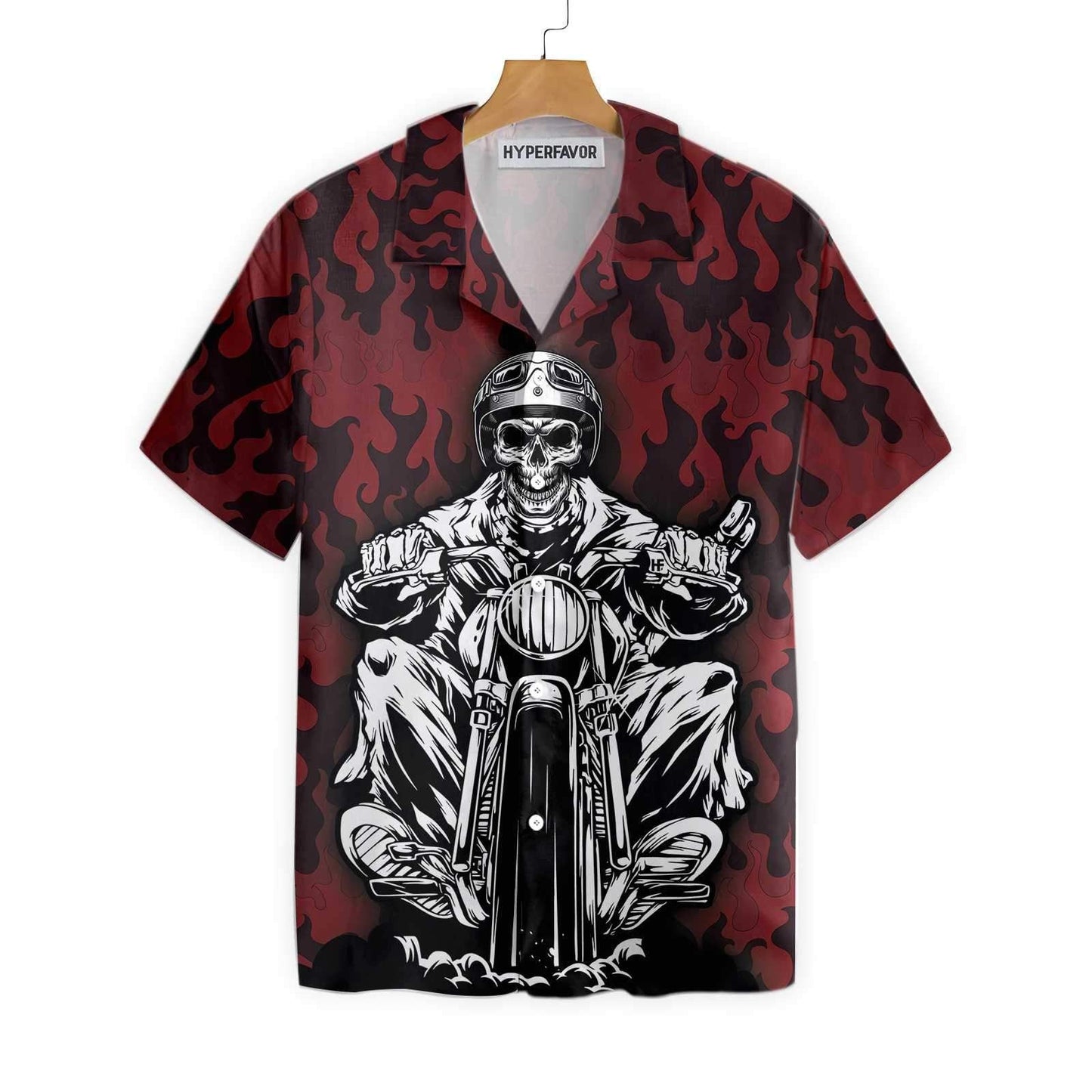 Don't Touch My Motorbike Design Hawaiian Shirt,Hawaiian Shirt Gift, Christmas Gift