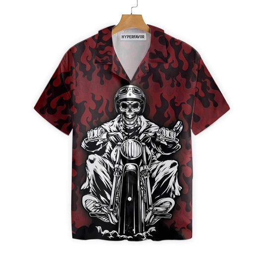 Don't Touch My Motorbike Design Hawaiian Shirt,Hawaiian Shirt Gift, Christmas Gift