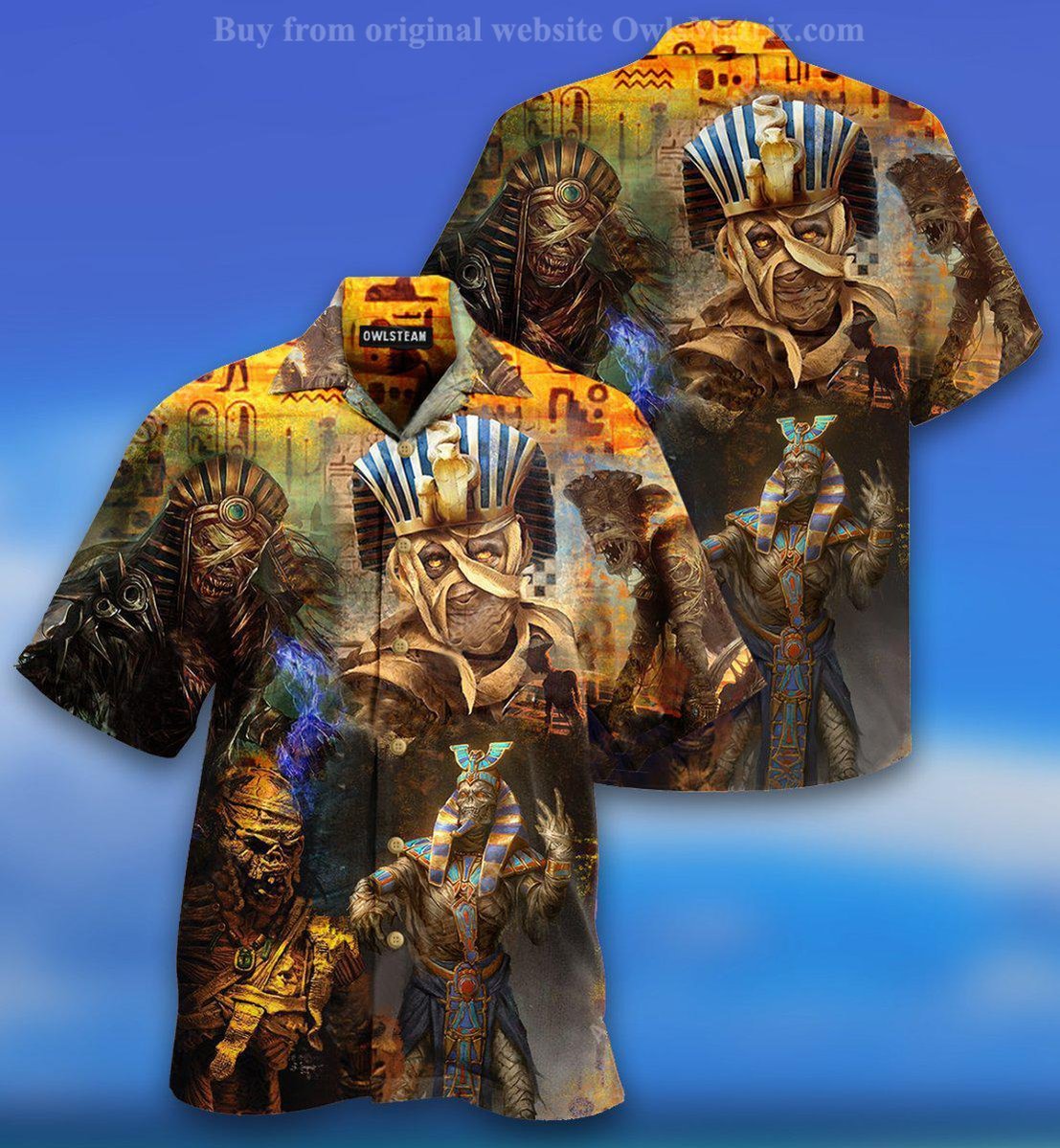 Egypt Amazing Mummy - Hawaiian Shirt_Hawaiian Shirt Gift, Christmas Gift