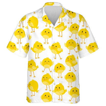 Sicín Buí gleoite agus Amhálach ag Rince Agus ag Amhránaíocht Léine Haváís, Bronntanas Léine Haváís, Bronntanas Nollag