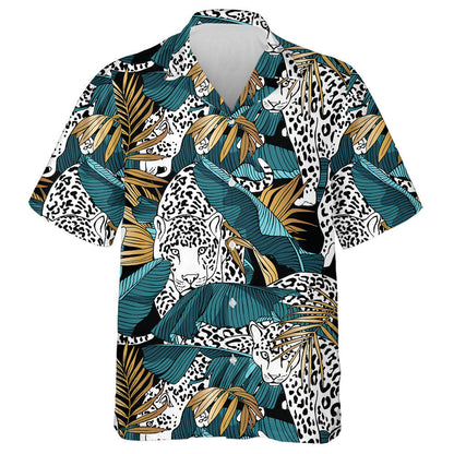 Léine Haváíais Liopard Agus Glas Coimhthíocha Buí Tropical Banana Haváí, Bronntanas Léine haváíais, Bronntanas Nollag