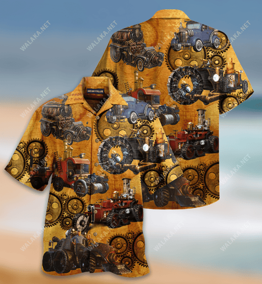 Ár Léine Haváíais Unisex Steampunk World, Bronntanas Léine Haváíais, Bronntanas Nollag