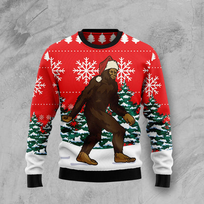 Christmas Bigfoot Ugly Christmas Sweater, Christmas Ugly Sweater,Christmas Gift,Gift Christmas 2022