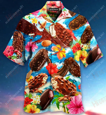 Lick It Till Uachtar Reoite Léine Haváí Unisex Caitheamh aimsire Gearr Muinchille Saincheaptha Léinte Haváís Léinte haváíais do Mhná, Bronntanas Léine Haváís, Bronntanas Nollag