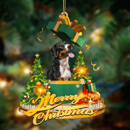 Border Collie Christmas Ornament, Christmas Ornament Gift, Christmas Gift, Christmas Decoration