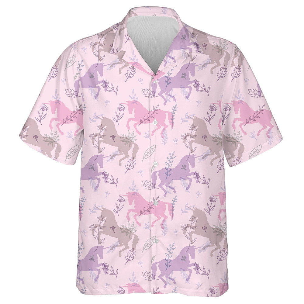 Shadows Of Horses Among Wild Flowers Hawaiian Shirt,Hawaiian Shirt Gift, Christmas Gift