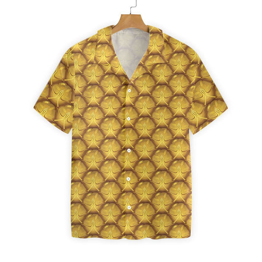 Pineapple Pattern Multiple Fresh Fruits Hawaiian Shirt,Hawaiian Shirt Gift, Christmas Gift