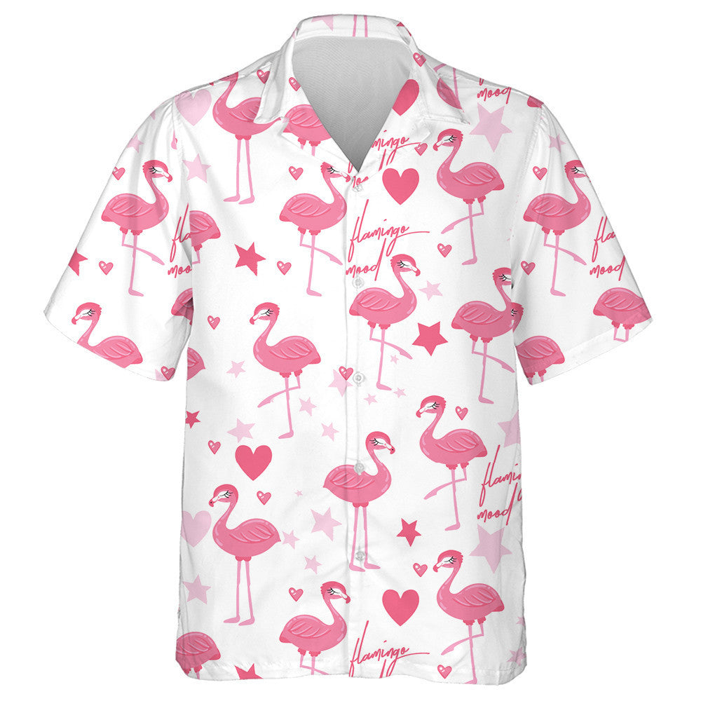 Gleoite Flamingo ina Chodladh Le Réaltaí Bándearg Agus Croí Léine Haváís, Bronntanas Léine Haváíais, Bronntanas Nollag