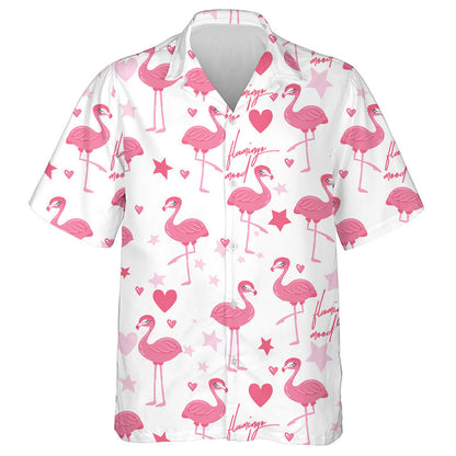 Gleoite Flamingo ina Chodladh Le Réaltaí Bándearg Agus Croí Léine Haváís, Bronntanas Léine Haváíais, Bronntanas Nollag