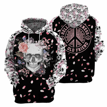 Hello Darkness - 3D All Over Printed Shirt Tshirt Hoodie Apparel