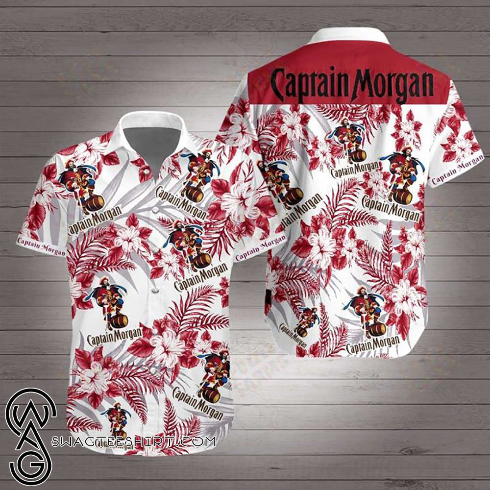Captain Morgan Hawaiian Shirt â€“ Maria_ Hawaiian Shirt-Hawaiian Shirt Gift, Christmas Gift