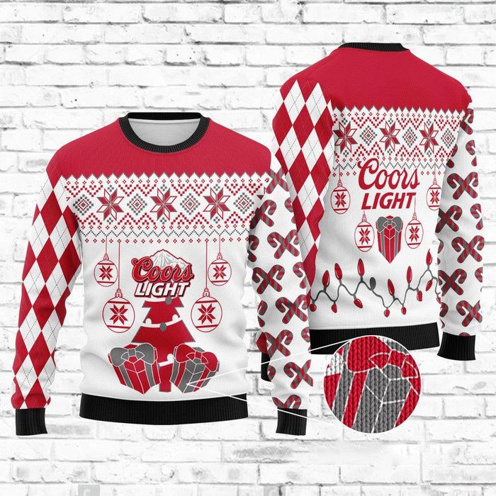 Coors Light Ugly Christmas Sweater,Christmas Ugly Sweater,Christmas Gift,Gift Christmas 2022