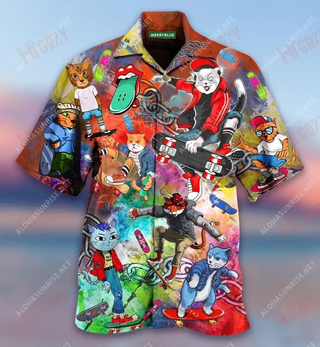 Try And Fail, But Don'T Fail To Try Unisex Hawaiian Shirt Ocean Short Sleeve Custom Hawaiian Shirts Hawaiian Shirts For Women, Hawaiian Shirt Gift, Christmas Gift