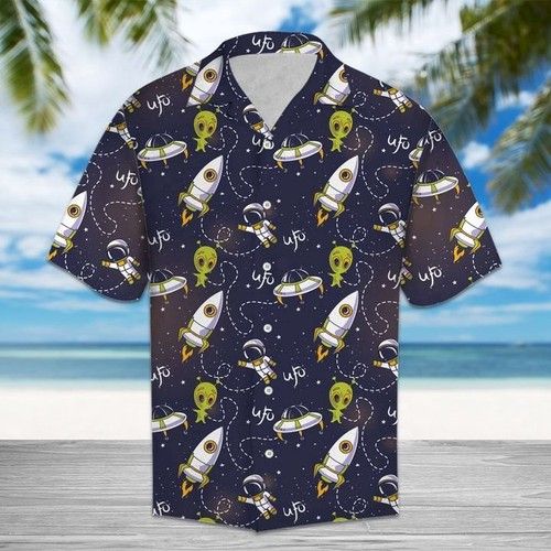 Amazing Ufo Hawaiian Shirt Summer, Christmas Gift