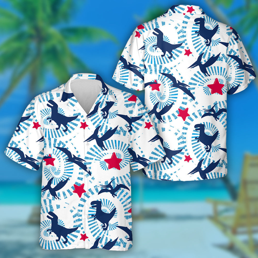 Teibí Red Star Jurassic Focal Dino Scáthchruth Léine Haváís, Léine Haváís Bronntanas, Nollag Bronntanas