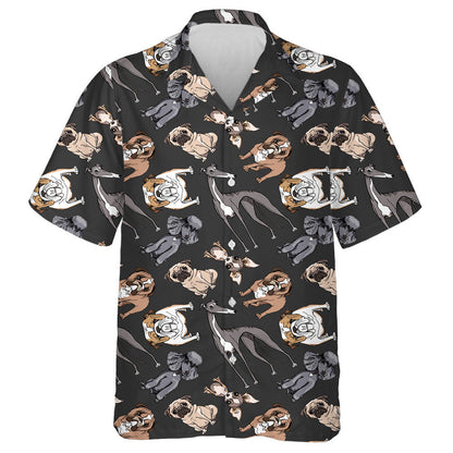 Madraí Greannmhar Cartúin agus Coileáin Carachtair Léine Haváís, Bronntanas Léine Haváí, Bronntanas Nollag