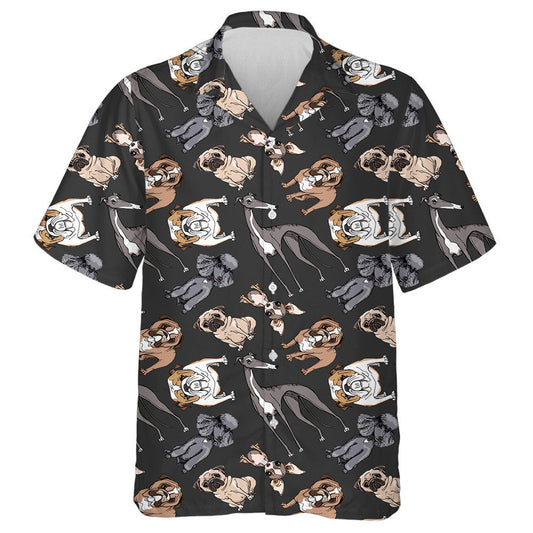 Madraí Greannmhar Cartúin agus Coileáin Carachtair Léine Haváís, Bronntanas Léine Haváí, Bronntanas Nollag