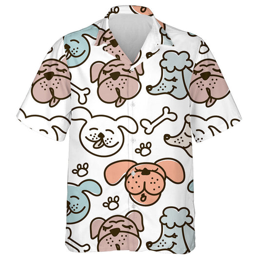 Dogs Funny Bulldog Beagle And Poodle Hawaiian Shirt,Hawaiian Shirt Gift, Christmas Gift
