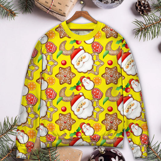 Arán Sinséir agus Milseáin Fear Sneachta na Nollag Geansaí Nollag Gránna, Bronntanas Nollag, Bronntanas Nollag 2024