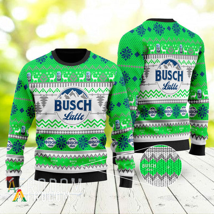 Busch Latte Ugly Christmas Sweater,Christmas Gift,Gift Christmas 2022