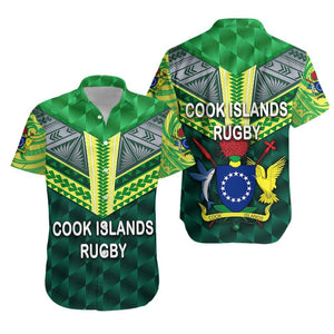 Cook Islands Rugby Hawaiian Shirt, Hawaiian Shirt Gift, Christmas Gift
