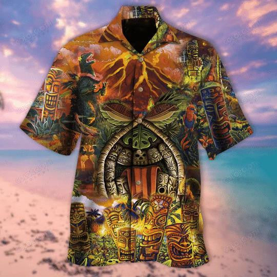 Wakala Aloha Tiki Funny Hawaiian Shirt, Hwaiian For Gift