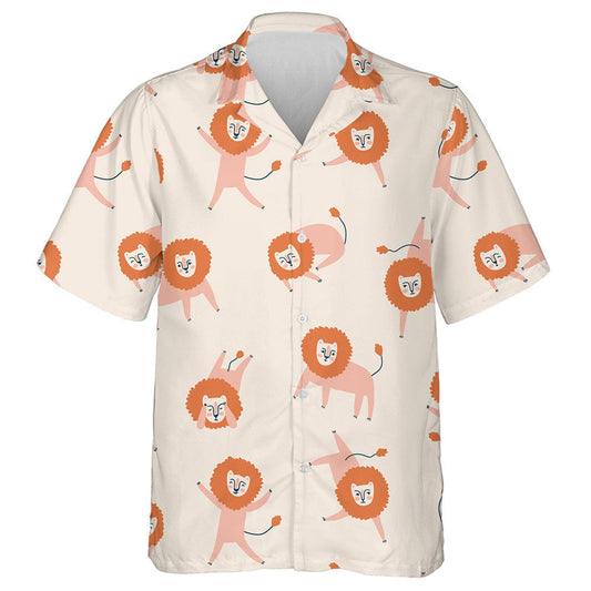 Lions Greannmhar Pink In Éagsúla Léine Haváí, Bronntanas Léine Haváise, Bronntanas Nollag