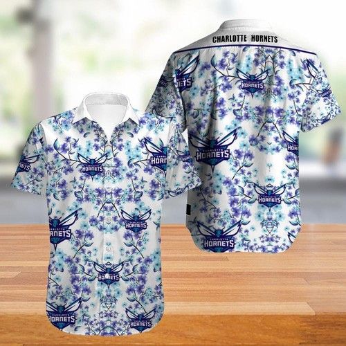 Charlotte Hornets Hawaiian Shirt Hawaiian Shirt Gift, Christmas Gift