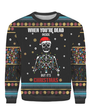 Skulls Christmas Ugly Christmas Sweater, Christmas Ugly Sweater,Christmas Gift,Gift Christmas 2022