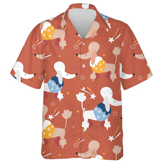 Cartún Poodle Meteor Madraí Agus Léine Réalta Haváís, Haváise Le Bronntanas