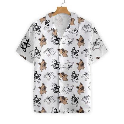 Relax And Play With French Bulldog Design Hawaiian Shirt,Hawaiian Shirt Gift, Christmas Gift