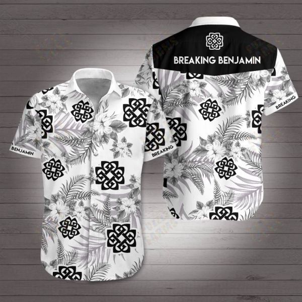 Breaking Benjamin Hawaiian Shirt,Hawaiian Shirt Gift, Christmas Gift