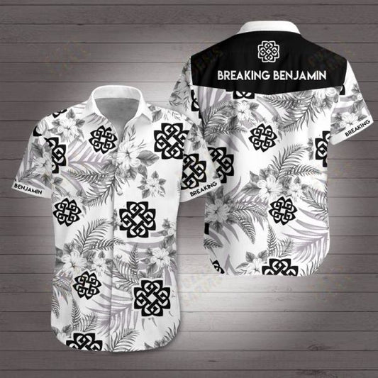 Breaking Benjamin Hawaiian Shirt,Hawaiian Shirt Gift, Christmas Gift