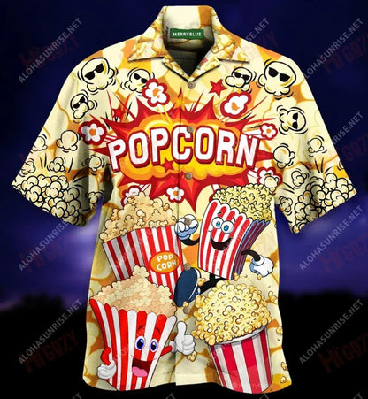 Is é grán rósta an freagra i gcónaí Léine ghearr muinchille Unisex Caitheamh aimsire Léinte haváíais Léinte Crazy haváíais patrún Léine haváíais, bronntanas Léine haváíais, bronntanas Nollag